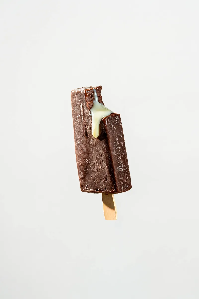Paleta Gourmet de Açaí com Leite Condensado
