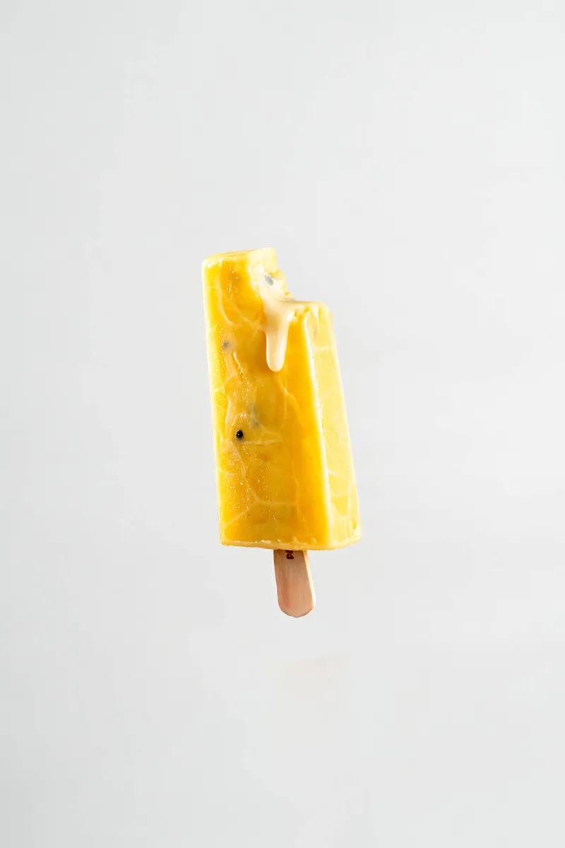 Paleta Premium de Maracujá com Leite Condensado
